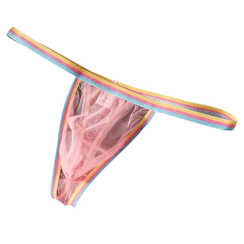 Men's Ultra-thin Mesh Briefs Underpants Man Sexy Underwear Breathable Ropa Interior Hombre Slips Quick Dry Bikinis Sissy Panties — image 17