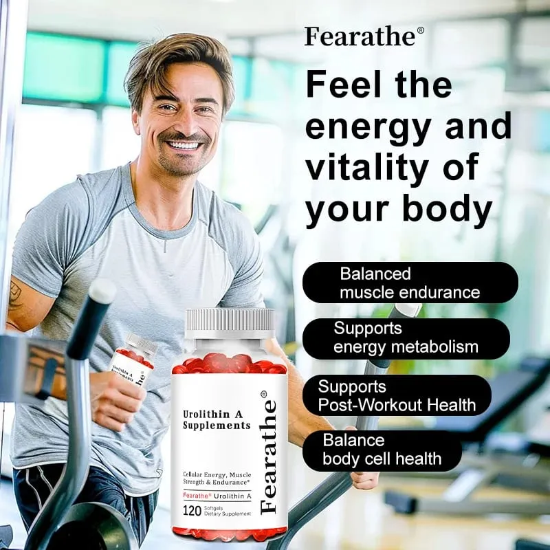 Urolithin A Capsules 5000mg Antioxidant Supports Cellular Health Mitochondrial Function Daily Energy & Healthy Aging