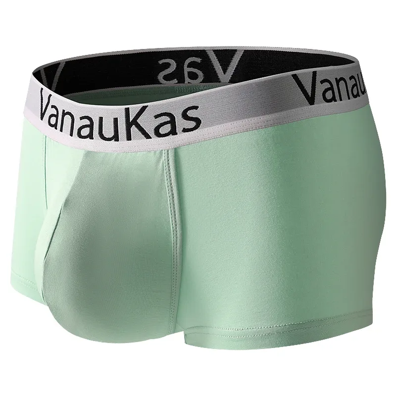 Mens Modal Underwear Boxer Shorts Convenient Pouch Opening for Male — image 8