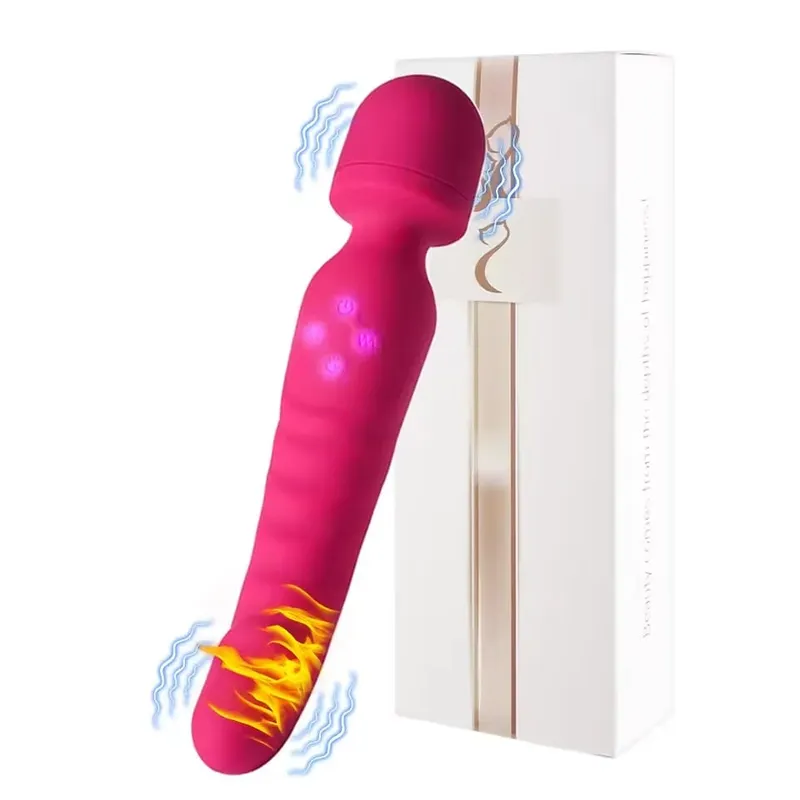 推力假陽具振動器女用強力陰道按摩器 AV 魔棒 G 點陰蒂刺激器成人性玩具適合女性 18 歲以上