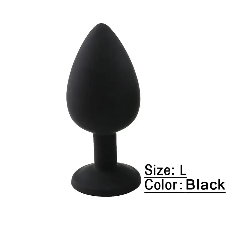 S/M/L Soft silikonový anální kolík Mini Erotický anální kolík Sexuální hračka pro začátečníky Muži Ženy Gay páry Stimulátor prostaty Anální sexuální hračka