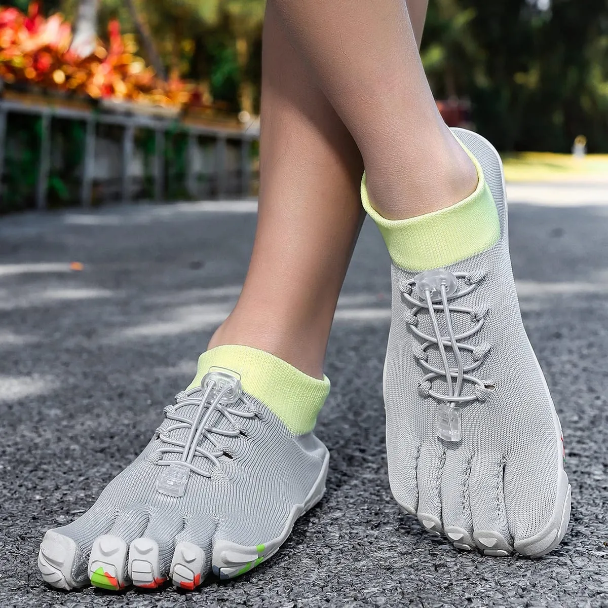 2026 New Men FiveFingers Casual Sneakers Unisex Split Toe Shoe Men Outdoor Off-road Shoes Couple Five Toe Running Shoes