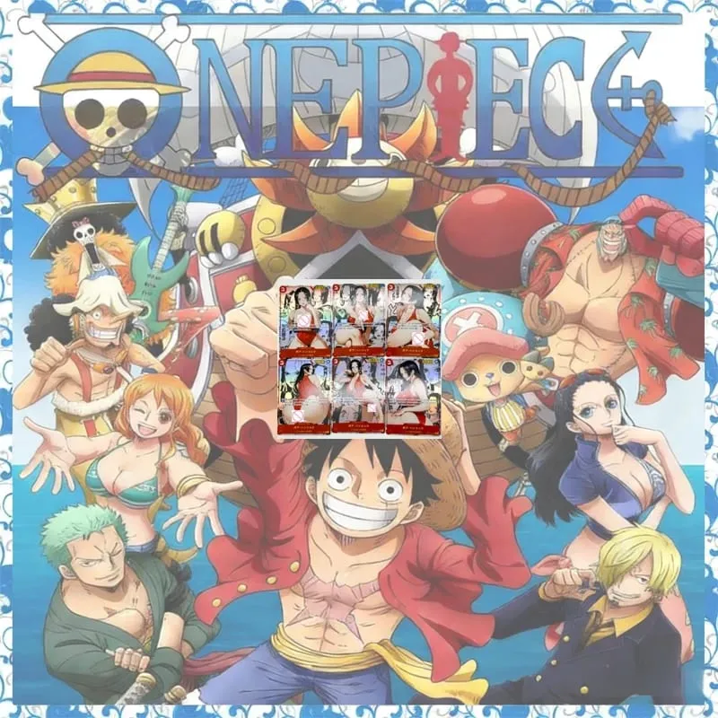 Anime One Piece Diy Color Flash Cards Hancock Perona Nami Robin Yamato Collection Cards Christmas Birthday Gifts Children's Toys — image 24