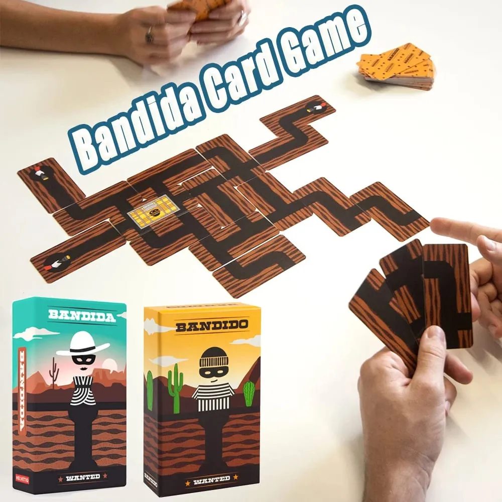 2026 Hot Bandido Bandida Board Game 1-4 Players Strategy Puzzle Card Game For Kids & Adults Party Family Fun Strategy Game — image 5