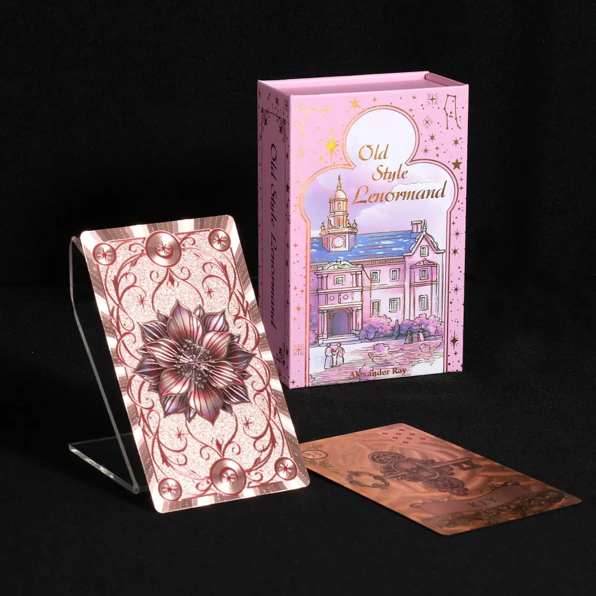 38Pcs Lenormand Oracle Cards in A Rigid Box Gold Foil Waterproof PET Oracle Cards for Divination & Fortune Telling 12*7cm — image 4