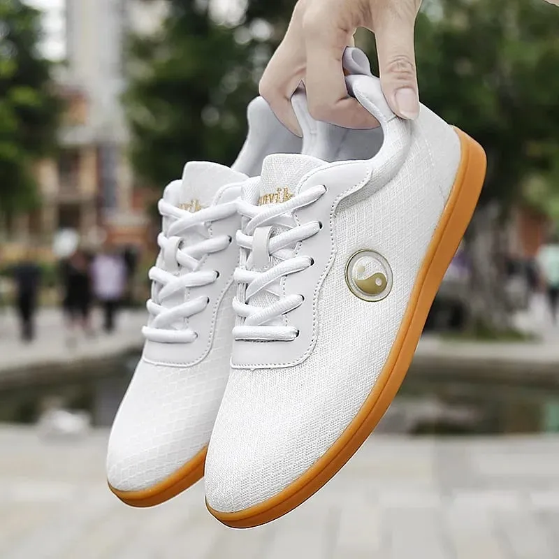 Martial Arts Shoes Unisex Adult Exercise Chinese Traditional Beijing Tai Chi Kung Fu Team Performance Match Men Women Sneakers — image 2