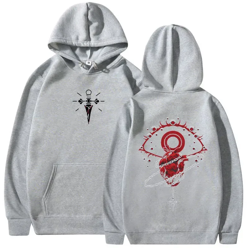 Anime Hunter X Hunter Hoodies Kurapika Phantom Troupe Hooded Sweatshirts Men's Women Clothing Oversized Pullovers Streetwear