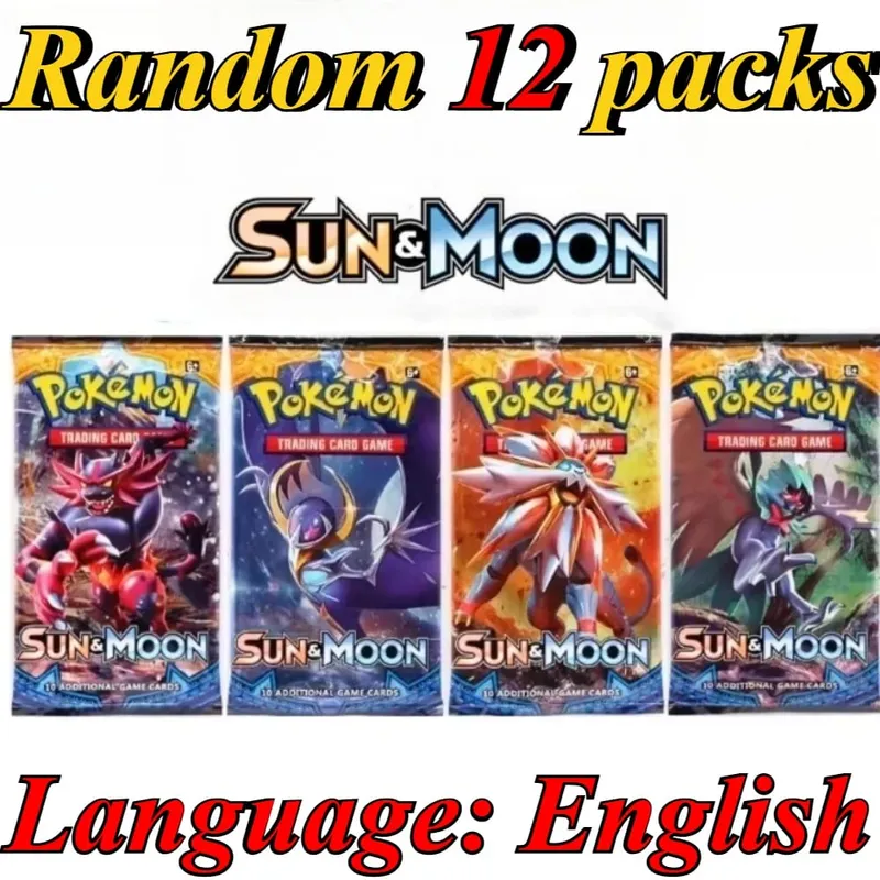 10 Pokémon Card Packs Bright Stars 151 Prismatic Evolutions PALDEAN FATES English Reinforcement Battle Transaction Card Gift