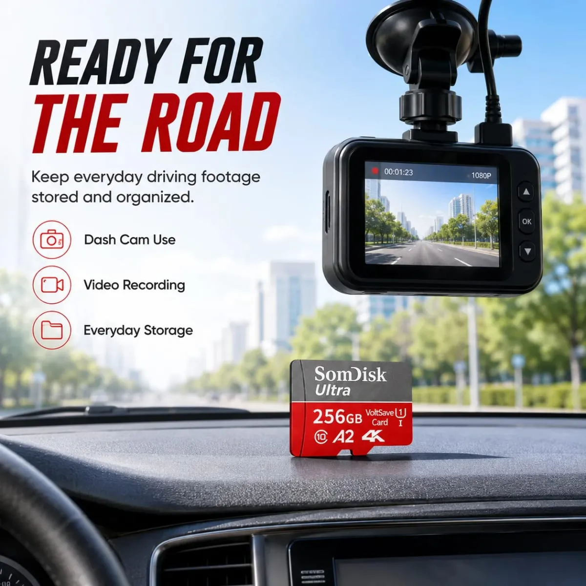 128GB Micro SD/TF Card Large Capacity Card Class10 Up To 100MB/s Waterproof Storage Card Used for Cameras/driving Recorders — image 6