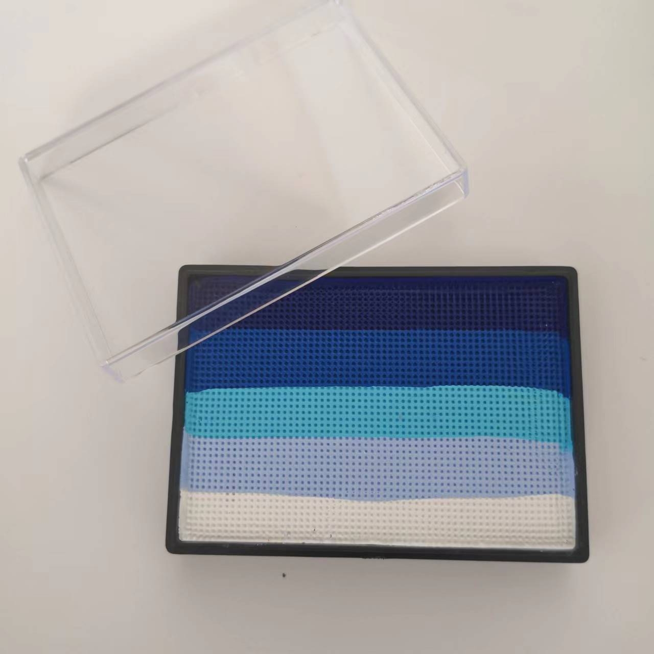 50g Cat Badan Wajah Kek Split Rainbow Water Based Eyeliner Bekalan Boleh Basuh Tanpa Toksik — image 25