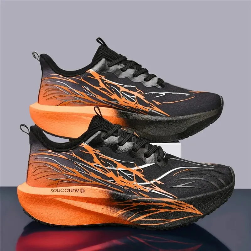 Casual Running Shoes Men Marathon Sports Carbon Board Breathable Lightweight Women's Comfortable Athletic Nonskid Sneakers 2026 — image 2