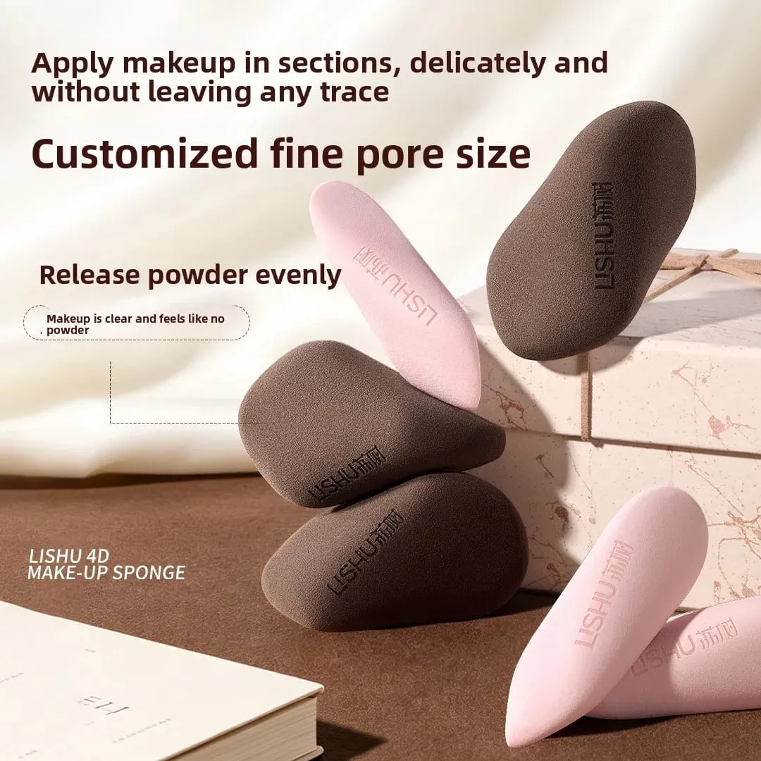 2PCS Finger Shape Makeup Sponge Set Precision Detail Face Cosmetic Tool Reusable Cosmetic Puff for Foundation Highlighter