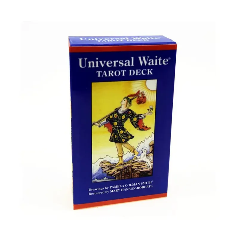 Rider Waite Tarot Card Divination Personal Use Tarot Deck Full English Spanish Version Oracles Deck for Girl Board Playing Game