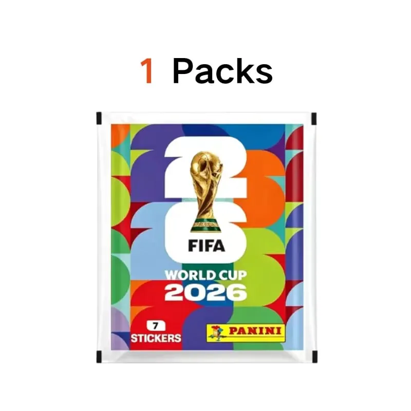 2026 FIFA World Cup Authorized Sticker Box & Album Bundle Must-Have Football Memorabilia Gift for Hobbyists