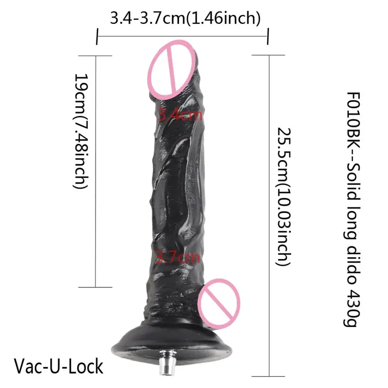 38 Noiseless Premium Sex Machine Attachments VAC-U-Lock Dildo Attraction Cup Female Sex Machine Sex Products