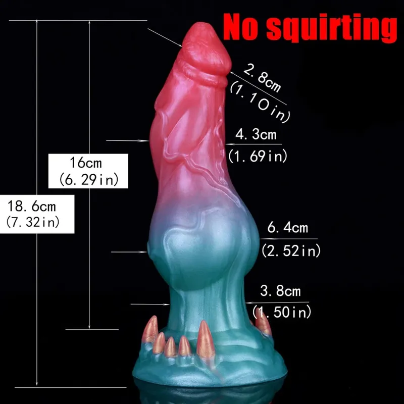 Fantasy Horse Anal Dildos Monster Penis G-Spot Stimulator Squirting Anal Plug Huge Cock Flirting Sex Toys for Men Women 18 — image 13