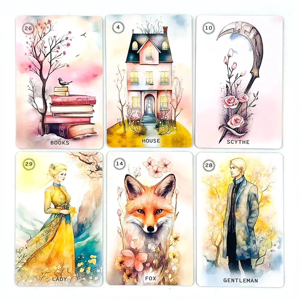 New Exquisite Oracle Cards A 38 Cards For Fate Divinations Party Board Game Cards Game Spiritual Guidance & Collectors — image 4