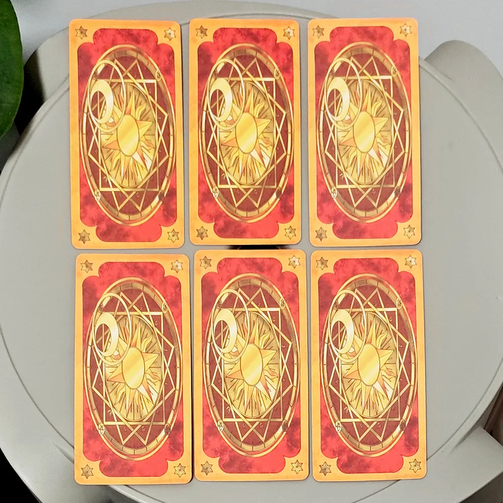 56 Pcs Anime Cards for Cosplay and Display 11*5.5cm Magical Cardcaptor Sakura Clow Card Deck — image 2