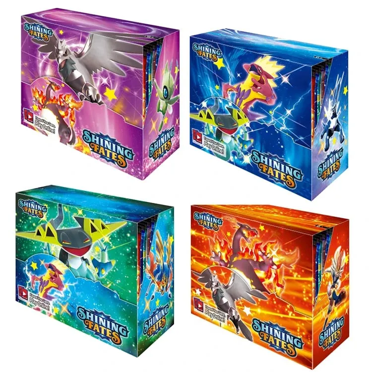 360Pcs/Set Pokemon Card MEGA EVOLUTION Chaos Rising Prismatic Evolutions Black Bolt English Booster Battle Transaction Card