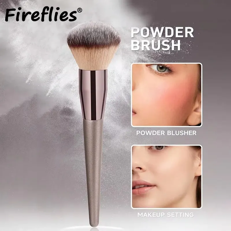 Black Foundation Make up Brush Cream Foundation buffing Makeup Brush Big Foundation Brush Synthetic Hair Face Makeup Tool