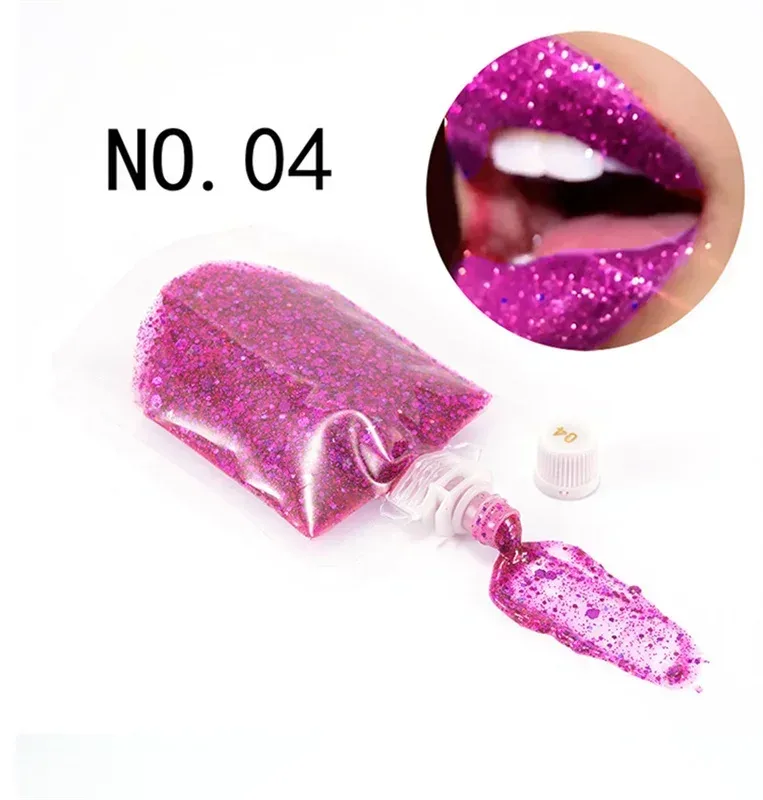 Gel à paillettes pour le visage et les yeux, crème scintillante pour scène, fête, maquillage coloré, lèvres, cheveux, ongles, cosmétique, Festival, fard à paupières, 40ML