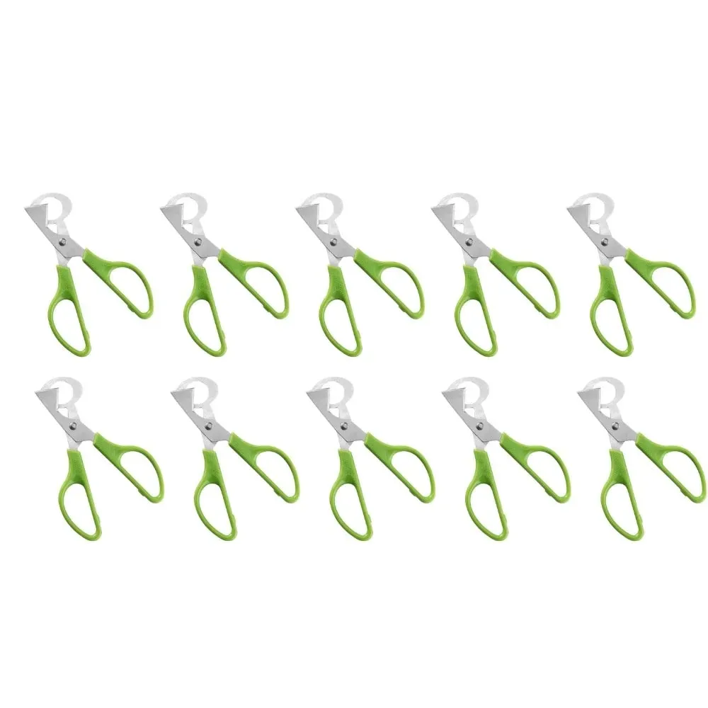1-20PCS Stainless Steel Quail Egg Scissors Egg Shell Cutter Opener - High Quality Steel Blades Brand New Durable Egg Slicer Tool — image 16