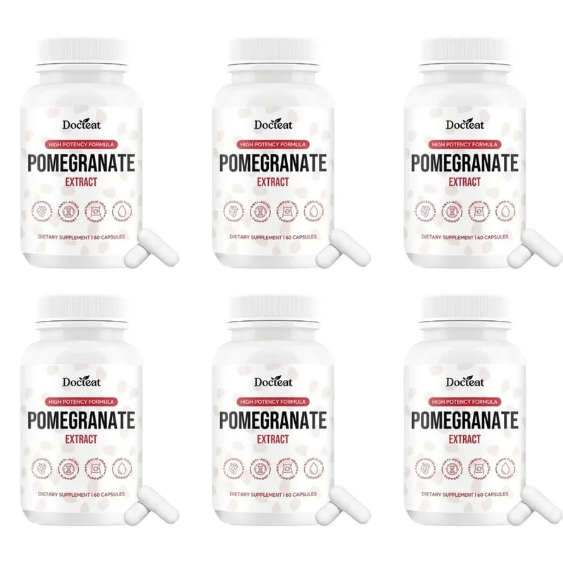 Docteat Pomegranate Fruit Extract Capsules Ellagitannin Antioxidant Defense Immune Support and Oxidative Balance 60 Capsules — image 12