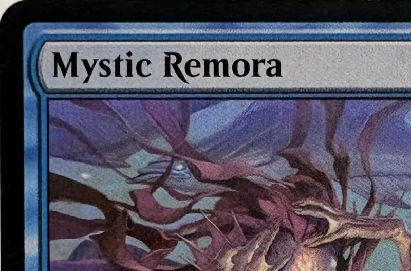 LK4 Mystic Remora Stock Up Force of Will Misdirection Fierce Guardianship Flusterstorm High-Quality TCG Proxy Cards (Black-Core)