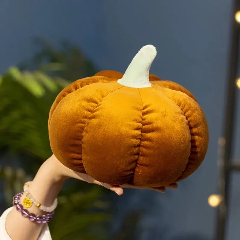 16cm Pumpkin Plush Toy Pillow Kawaii Sofa Cushion Halloween Home Decor Toys Soft Stuffed Doll Creative Birthday Surprise Gifts