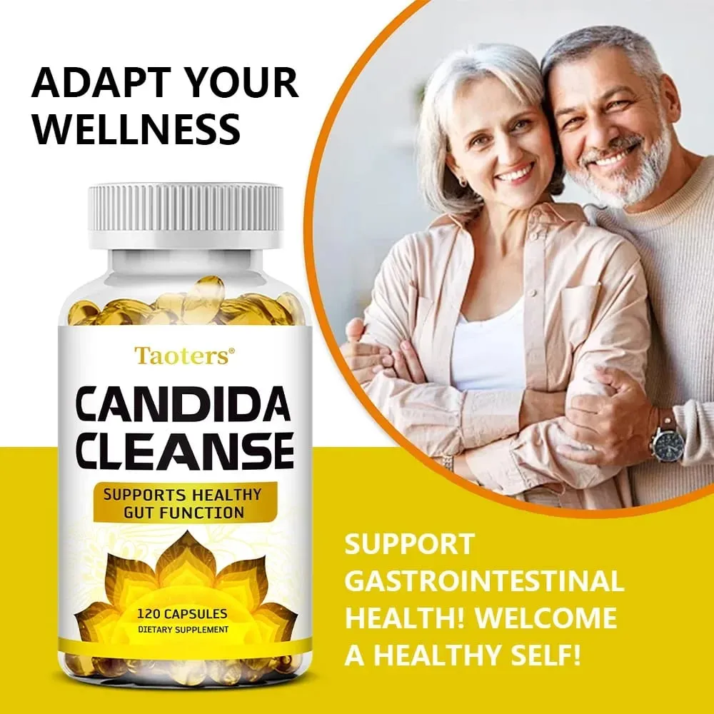 Candida Cleanse - Leverrensning Afgiftning Understøtter tarmsundhed Rensende tyktarmsforøgende energi 120 kapsler — image 6