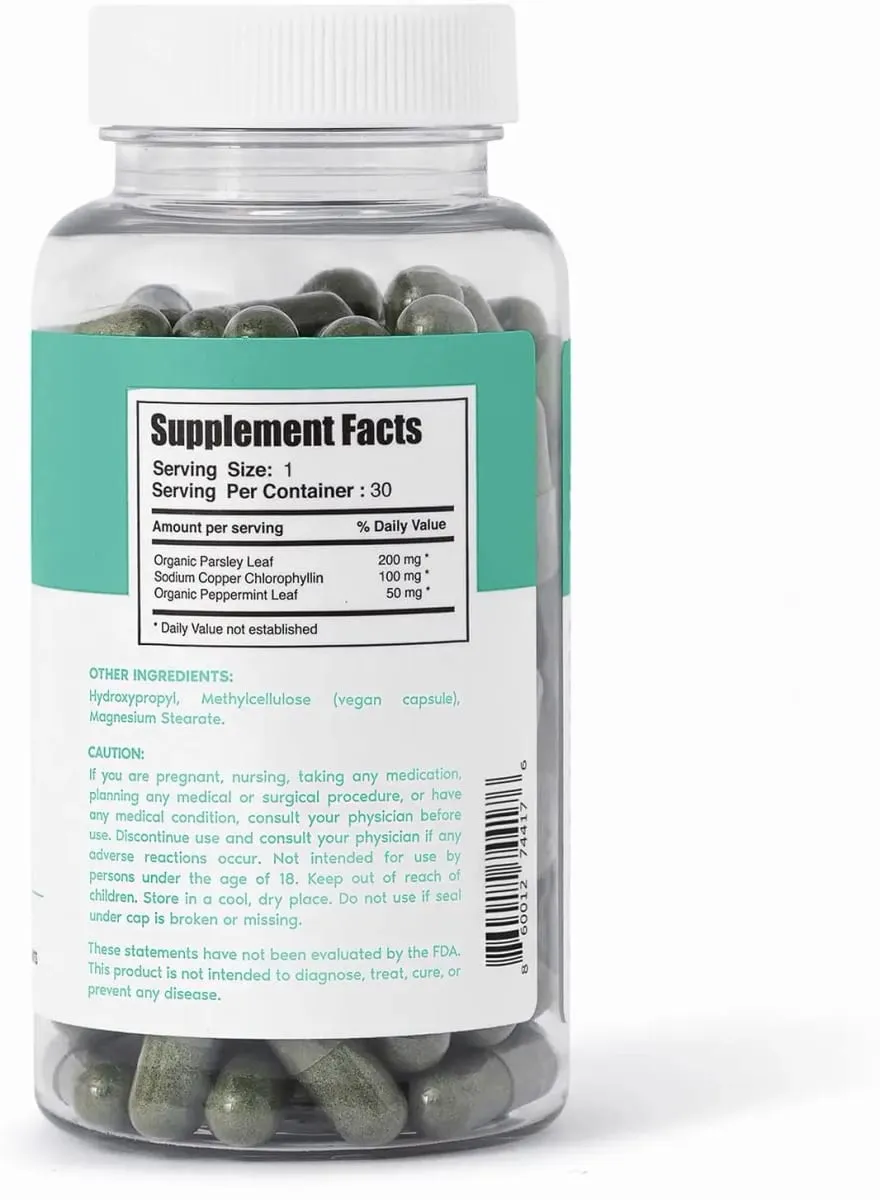 Her Fantasy Box | Body Magic | Chlorophyll Capsule - 30 Vegan Capsules for Detox Digestion Gut Health - Natural Energy Booster — image 6