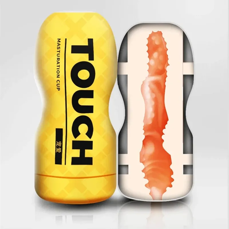 Soft TPE Aircraft Cup Male Stroker with Oral Vaginal Anal Textures Realistic Pocket Pussy Training Sex Toy for Men — image 12