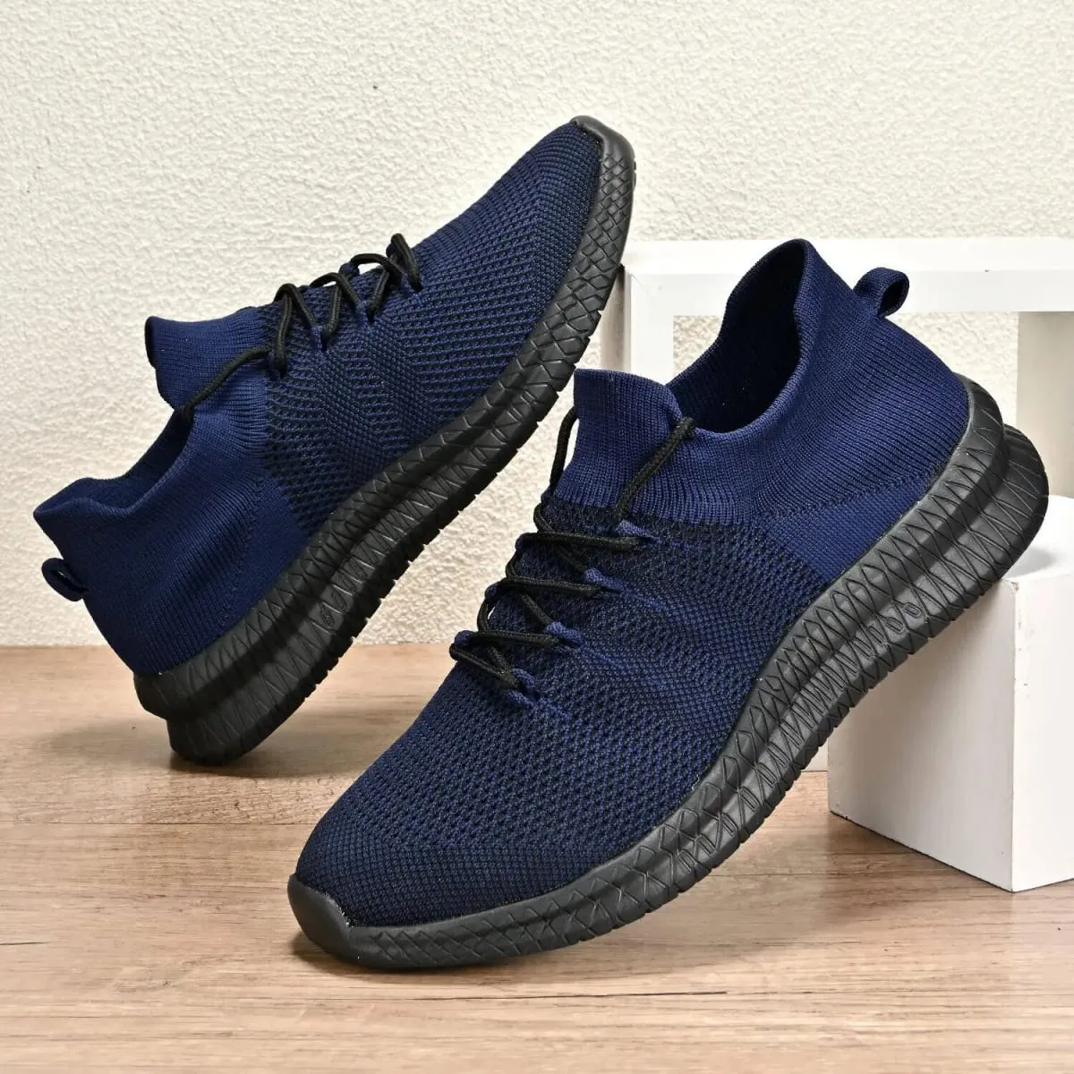 Baskets hommes chaussures hommes chaussures à enfiler de haute qualité hommes mode hommes chaussures antidérapantes respirant chaussure à semelles souples antidérapant 39-48