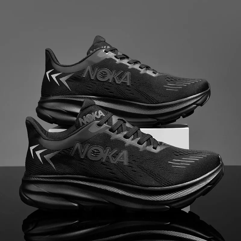 Men Sports Running Shoes Breathable Lightweight Men Comfortable Athletic Nonskid Sneakers — image 3