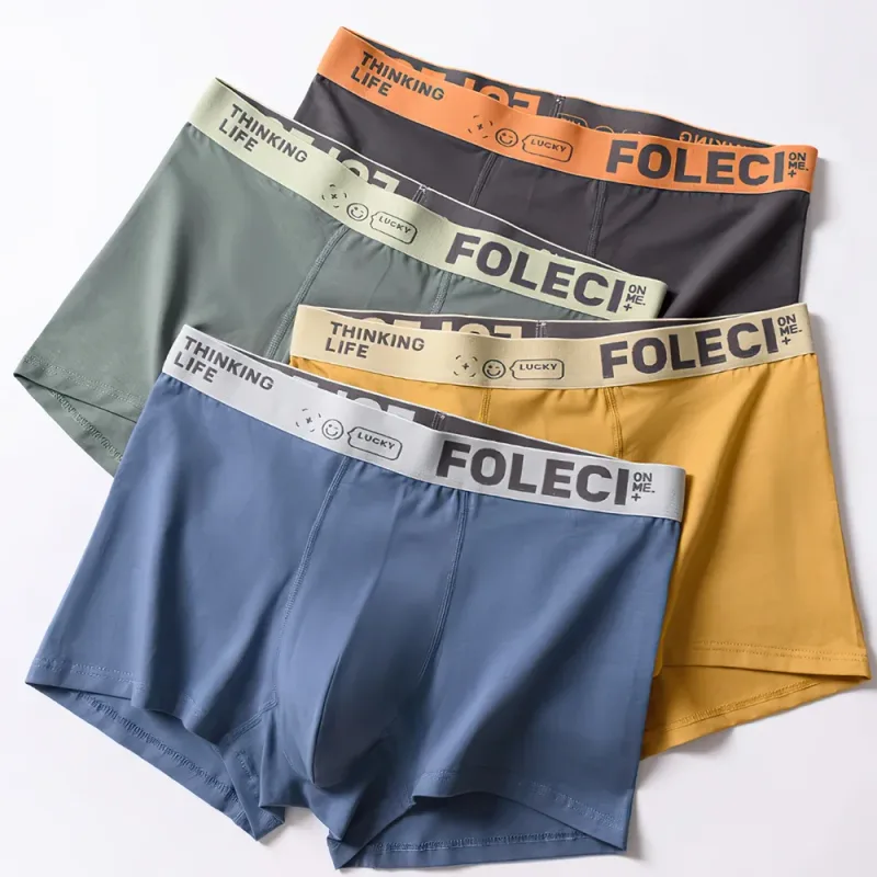 2025 erkek pamuklu iç çamaşırı boksörler nefes streç külot şort yumuşak erkek erkek gençlik Boxershorts büyük boy külot XL-9XL