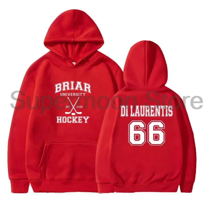 Off Campus Briar University Team Hoodie Unisex Long Sleeve Streetwear Women Men Hooded Sweatshirts