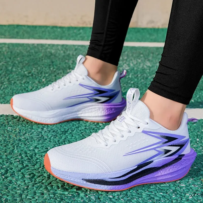 NEW Running Shoes Carbon Board Marathon Men Sports Breathable Lightweight Women's Comfortable Athletic Nonskid Sneakers Casual — image 6