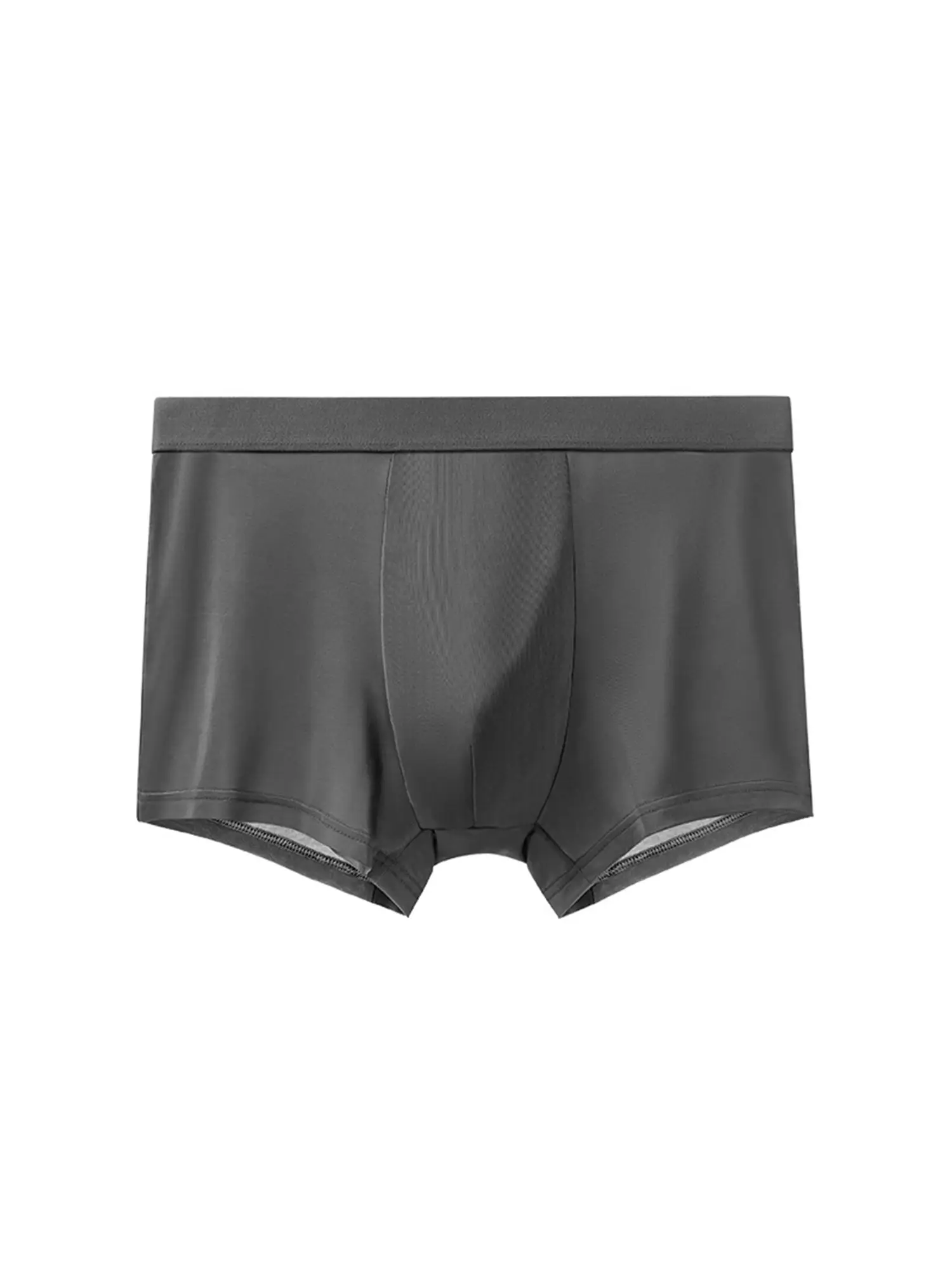 3Pcs/Set Men Boxer Shorts Ice Silk Underwear Antibacterial Boxer Brifes Comfort Panties Fashion Men Underpants Lingeries — image 3