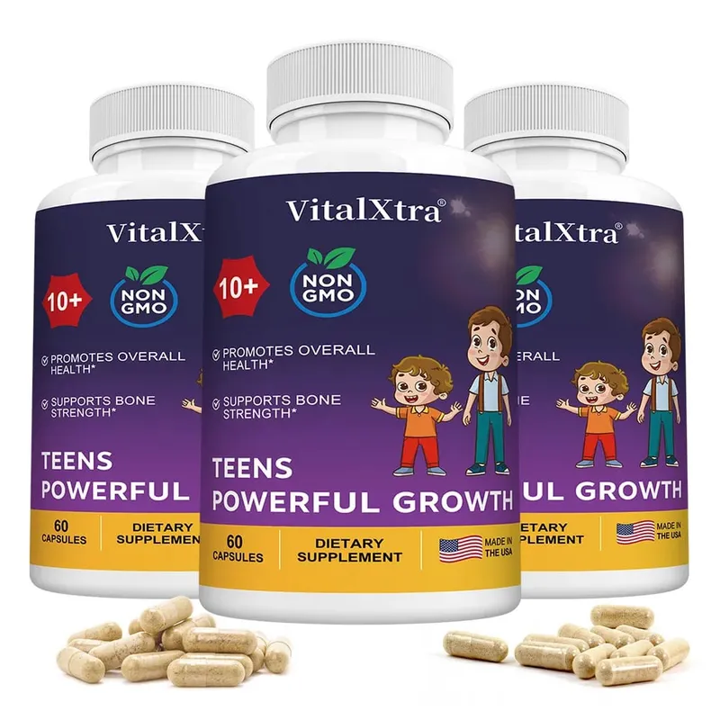 Supplements Capsules Containing Vitamin D3 + K2 Calcium To Strengthen Bones and Enhance Immunity