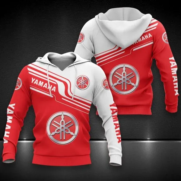 Yamaha Motorcycle Men's Hoodie 3D Printed Pullover High Quality Street Style Sweatshirt Windbreaker Sportswear — image 5