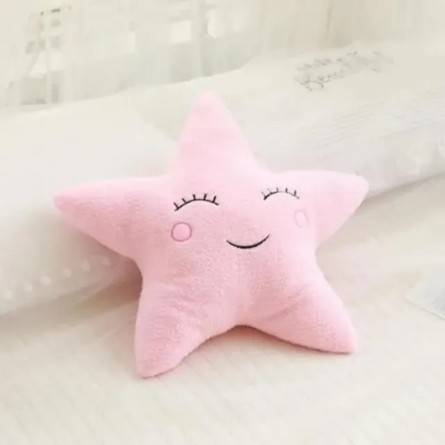 Új kitömött felhő Hold csillag Esőcsepp plüss párna puha párna játékok gyerekeknek baba gyerekek lány karácsonyi ajándék szoba autó dekoráció