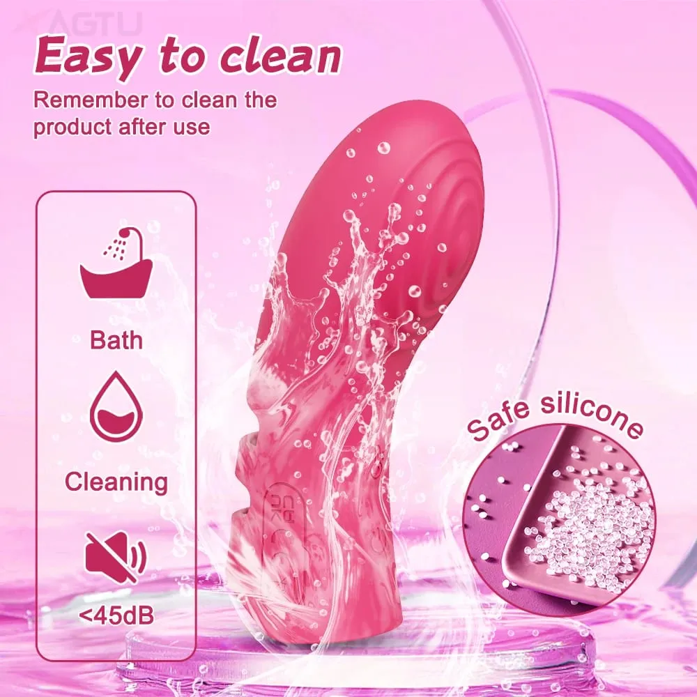 Finger Vibrator for Women Heating Vagina Vibrator Clitoris Nipples Stimulator Female Masturbator Interaction Sex Toy for Couples — image 6