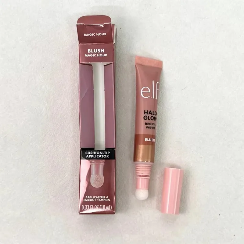 ELF Lip Gloss Natural Shine&Blush Υγρό Αδιάβροχο και Ανθεκτικό στον Ιδρώτα Εύκολα μουτζουρωμένο Ελαφρύ και μακράς διαρκείας μακιγιάζ — image 14
