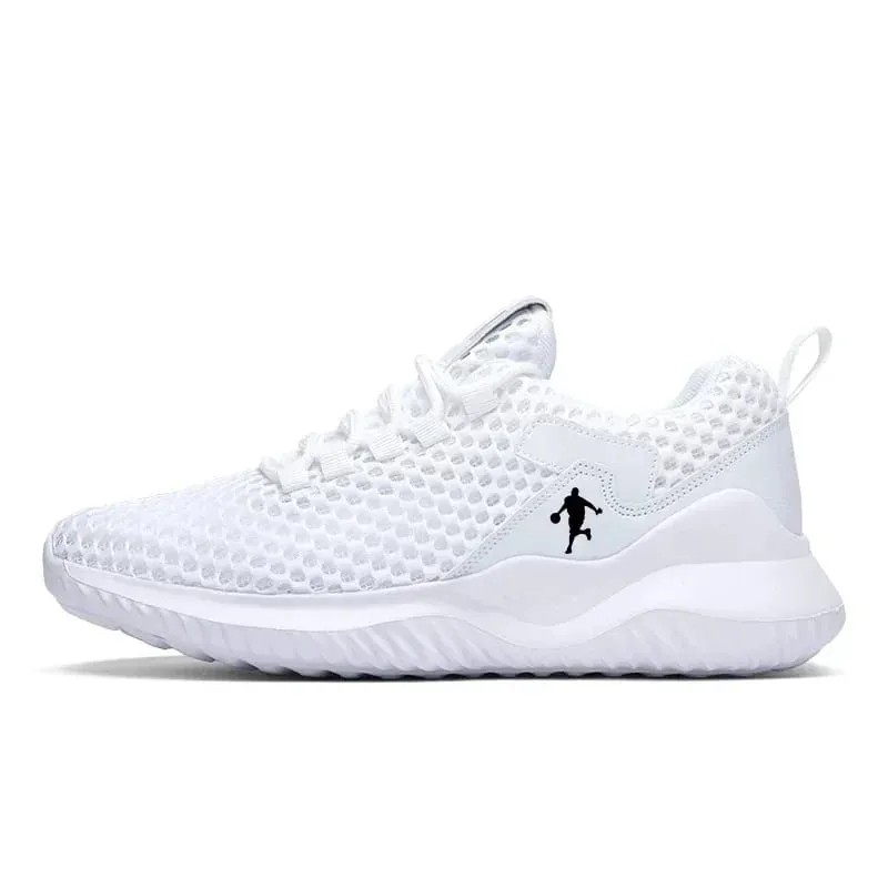 Men Sneakers Lightwhite Breathable Running Shoes for Men Mesh Summer Lace-Up Outdoor Walking Shoe Zapatillas De Deporte — image 9