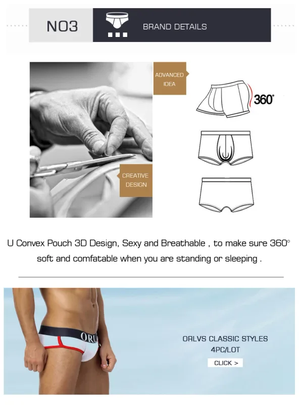 Pinky Seaso Brand Pinakamabentang Sexy Triangle Pants Modal Manipis Solid na Kulay na Panloob na Kasuotang Panloob na Lalaki Modal Briefs Ventilate Plus Size Men — image 14