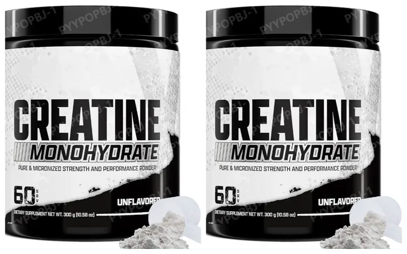 Creatine Monohydrate Powder 300g 60 Servings Micronized Unflavored Easy to Mix Strength Performance Muscle Growth Supplement — image 8
