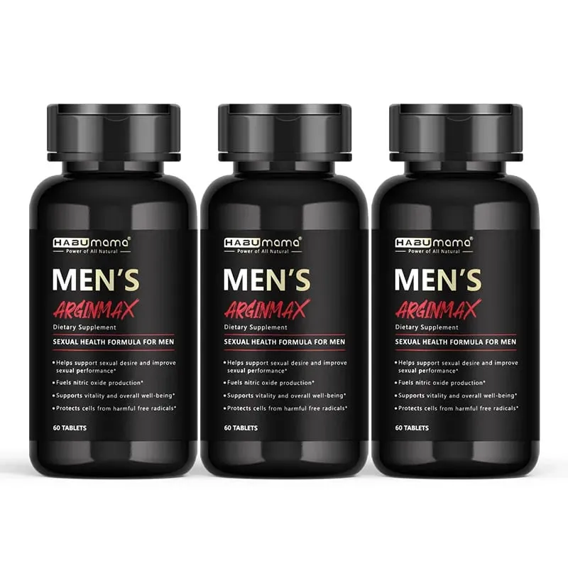 L-Arginine Male Enhancing Supplement for Performance Endurance and Muscle Strength and Endurance Non-GMO 60 Tablets