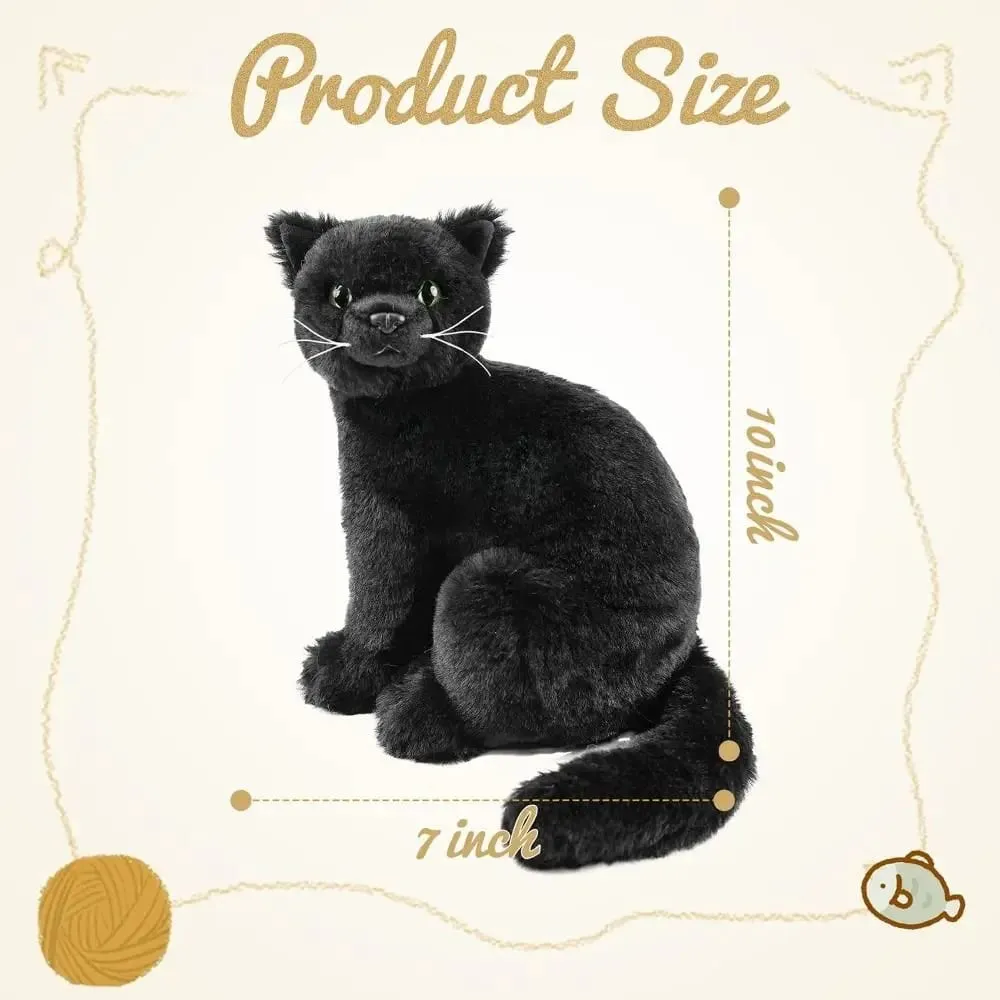 Bahan Mewah Bantal Badan Hewan PP Katun Isi 10 Inci Bantal Lempar Unggas Pola Kucing Desain Lucu Mainan Boneka Bantal Hewan
