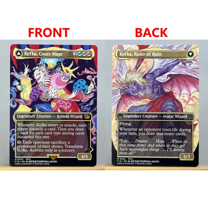 FIN HOLO14-Ⅰ01 Tcg Proxy Cards Vivi Ornitier Sephiroth Fabled SOLDIER Summon Bahamut Cloud Midgar Mercenary — image 13
