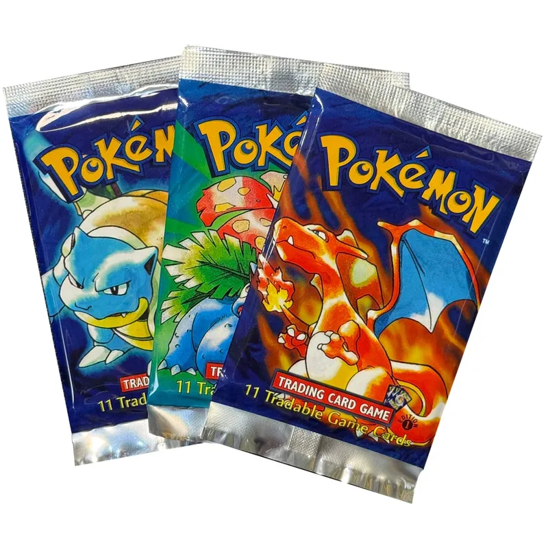 Proxy Cards 1ST Edition Booster Pack for the Base PKM Set BS Whole Set Venusaur/Charizard/Blastoise 11pcs/Pack TCG Giftsf